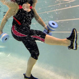 Custom WaterART Endurance Capris with Colour Side Panel XS - XXXXXL