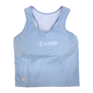 WaterART Fit Tank Baby Blue- S & L ONLY